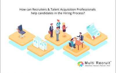 How can Recruiters & Talent Acquisition Professionals help candidates in the Hiring Process?